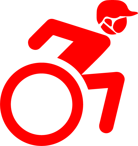 Rollstuhlsport-Icon
